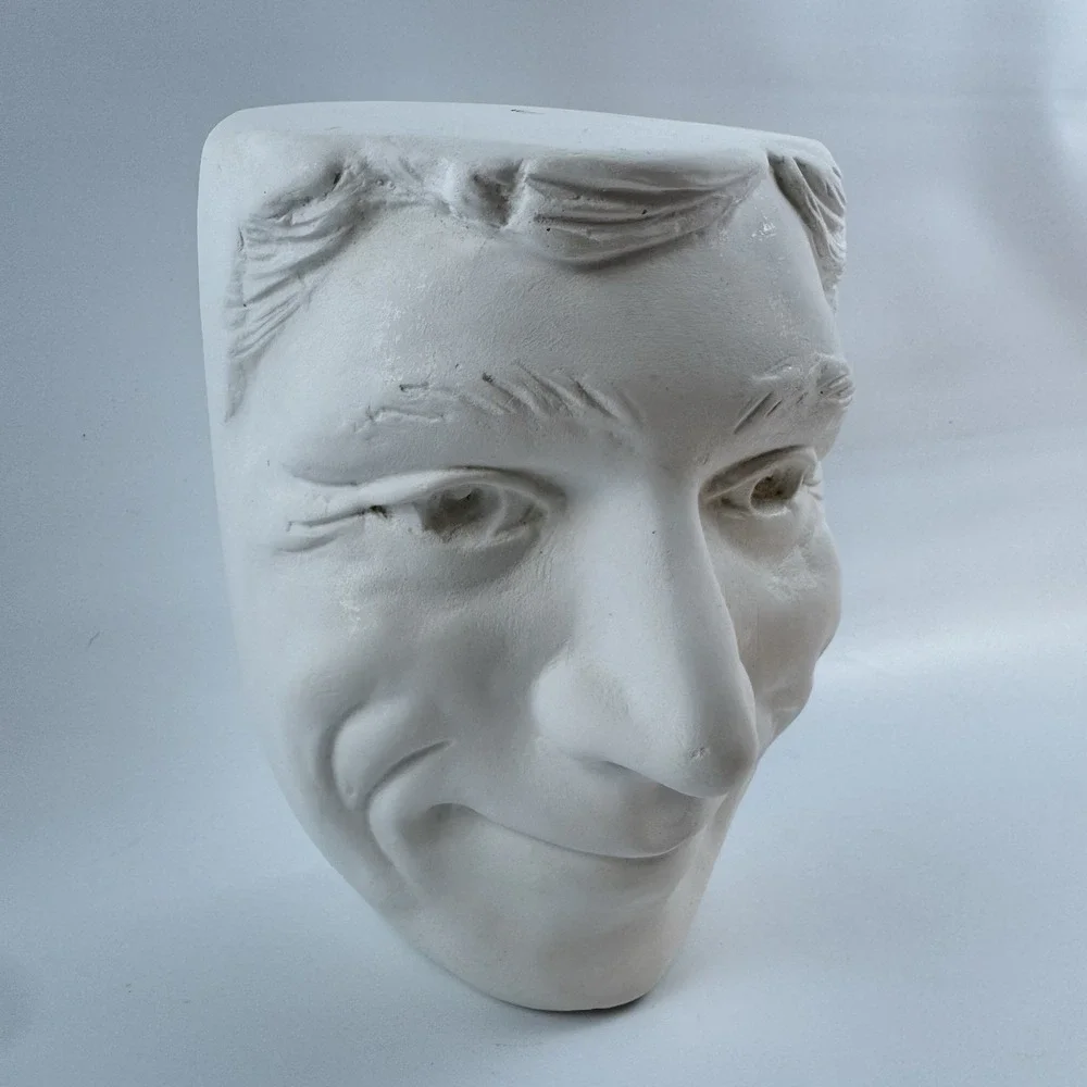 3D MAN SMILING FACE Mini Floating Shelf for Party, Living Room, Bedroom, Plants